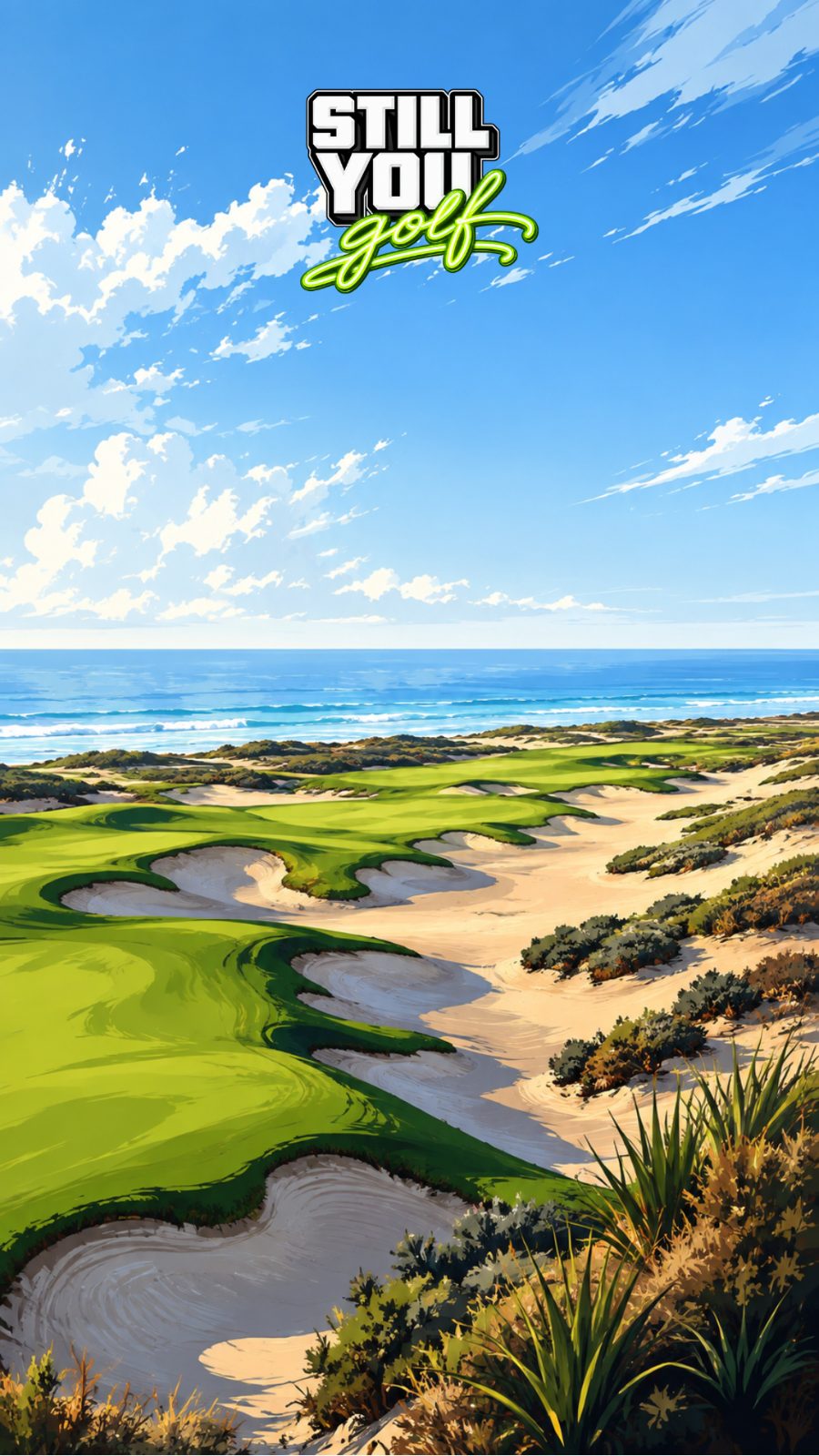 Saadiyat Beach Links course, Abu Dhabi