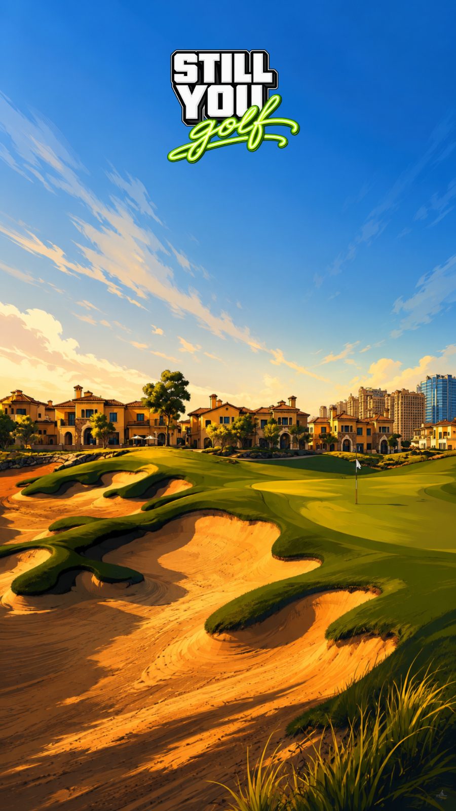 Jumeirah Golf Estates Fire course, Dubai